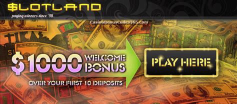 slotland $1000 bonus code|Slotland .